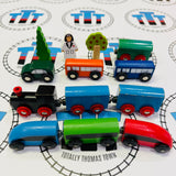 Train Value Pack #2 Other Brand Wooden - Used