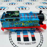 Scrapyard Thomas with Vines and Ivy Sideways Face #1 (2013) Good Condition Used - Trackmaster Revolution
