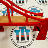 BRIO Double Suspension Bridge #1 Marked/Damaged 33683 Wooden - Used