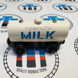 Tidmouth Milk Tanker (Learning Curve 2001) Good Condition Wooden - Used