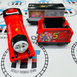 Talking James and Tender no Coal Piece (2019) Good Condition Used - Trackmaster Revolution