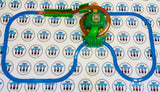 Rollercoaster Mountain Set Complete (No Trains) Used - TOMY