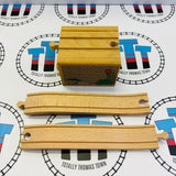 BRIO 33469/33470 Sky Bridge & Stone Tunnel Fair Condition Wooden - Used