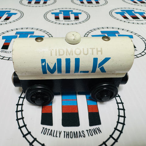 Tidmouth Milk Tanker (Learning Curve 2000) Rare Wooden - Used