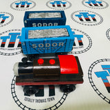 Bertram with Scrap Cars #3 (Learning Curve 2000) Good Condition Wooden - Used