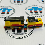 Rebecca & Tender Eyes Straight/Left/Right Missing/Peeling Stickers Capsule Plarail Pull Along - Used