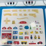 Town and Country Train Set BIGJIGS Rail Wooden - NEW in Box