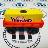 Yumsters Cargo Light Yellow & Red Cargo Car Wooden - Used