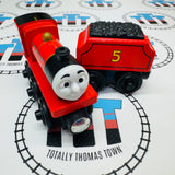 James & Tender (Mattel) Very Good Condition Wooden - Used