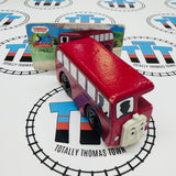 Bertie with Ripped Card #2 (Learning Curve) Fair Condition Flat Nose Wooden - Used