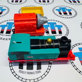 Gina and Cargo Car with Drill #1 (2013 Mattel) Good Condition Used - Trackmaster Revolution