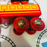 BRIO 33513 Diesel Train (2 rusted wheels) Wooden - Used