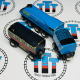 BRIO Mallard High Speed Train #3 Vintage 33413 Fair Condition Wooden Rare - Used