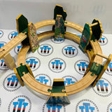 Racing Down the Rails Spiral Only Wooden - Used