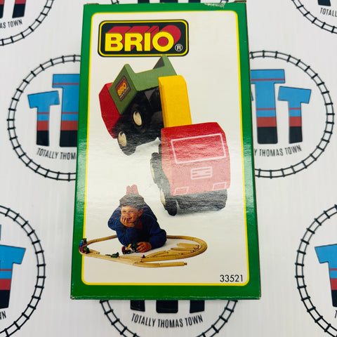 BRIO Tow Truck Set #33521 Wooden - In Box