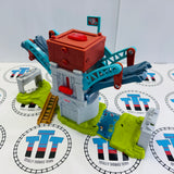Talking Bulstrode & Which-Way Bridge Set #1 with Percy (Missing 1 Cargo Piece) Used - All Engines Go Trackmaster Revolution