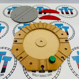 Round About Action Turntable #1 Good Condition (1996) Clickity Clack Wooden - Thomas