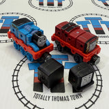 Train Maker Set with Thomas/Salty and Incomplete Diesel Used - Take N Play