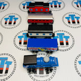 Train Pack Geoffrey Brand (5 Pieces) Wooden - Used