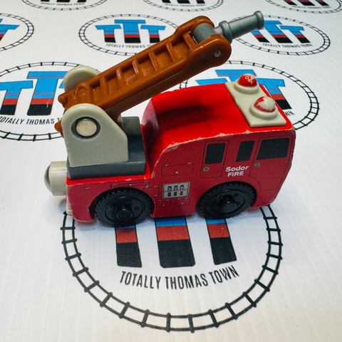 Hook and Ladder Truck (Learning Curve) Fair Condition Wooden - Used