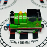 Percy Eyes Left Missing Stickers Pull Along Capsule Plarail - Used