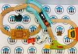 Big World Adventures Set with Nia, Isla & Cargo Car Complete Thomas Wood Mattel - Used