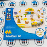 Safari Train Set BIGJIGS Rail Wooden - NEW in Box