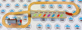 Musical Melody Tracks Set No Trains (Track No Road) #5 Wooden - Used