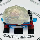 Bubble Covered Thomas Peeling Sticker Eyes Straight Capsule Plarail Wind Up - Used