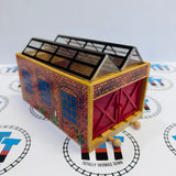 “The Works” Engine Repair Shop Clickity Clack #3 Slightly Ripped Sticker/Marked Track Wooden - Used