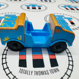 Sir Topham Hatt's Car in Hay no Figure (Thomas Wood Unpainted Mattel) Good Condition Wooden - Used