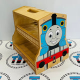 Thomas Engine Caddy Carrying Case Tool Box Style #1 Wooden - Used