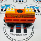 Orange Cargo Car with Egg Cargo Wooden - Used