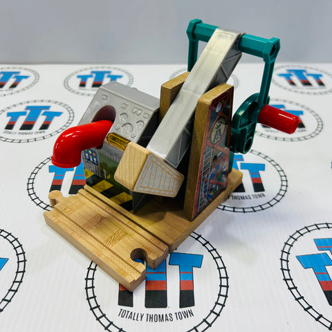 Oil Derrick Good Condition (Lights and Sounds) Wooden - Used