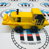 Sodor Railway Repair Car Only (Learning Curve 1998) Rare Poor Condition Chipping Paint Wooden - Used