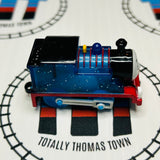 Clear Glitter Thomas Eyes Straight (No Stickers) Capsule Plarail Wind Up - Used