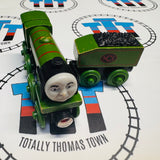 Big City Engine #3 (Learning Curve 2002) Fair Condition Chipping Paint Wooden - Used