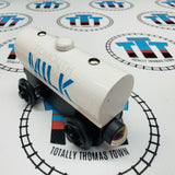 Tidmouth Milk Tanker (Learning Curve 1996) Rare Lines in Paint Wooden - Used