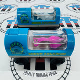 Aquarium Cars with Lights (TOMY) Wooden - Used