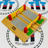 BRIO Two-Way Switching Gate Crossing #2 (Gates Get Stuck not working properly) 33243 Wooden - Used