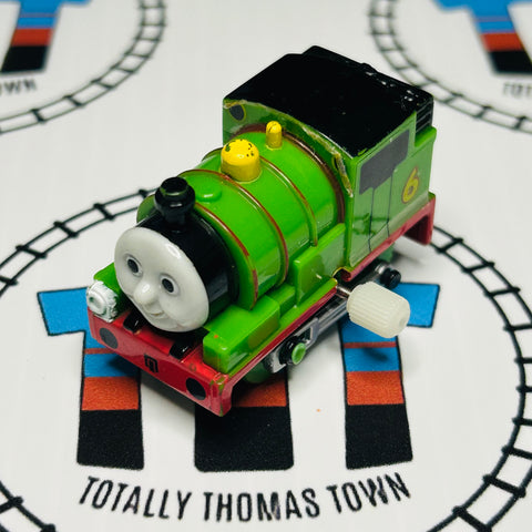 Percy Eyes Left Fair Condition Capsule Plarail Wind Up - Used