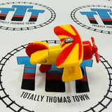 Sodor Airfield with Tiger Moth Plane #1 Fair Condition Rare Wooden - Used