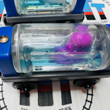 Aquarium Cars Round with Shark and Squid (Learning Curve) Scratched Top on Squid Car Wooden - Used