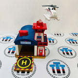 Harold's Heliport with Helipad Lights and Sound Noisy #1 Wooden - Used