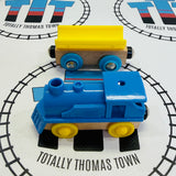 Plastic Other Brand Blue Train Wooden - Used