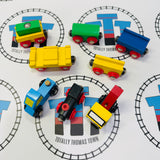 Train Value Pack #3 Other Brand Wooden - Used