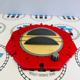 Round About Action Turntable #1 Chipped Holes/Marked Track Wooden Used - Thomas