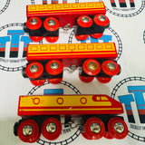 BRIO 33513 Diesel Train (2 rusted wheels) Wooden - Used