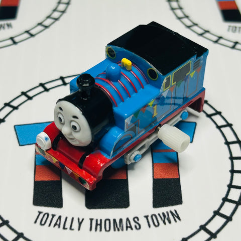 Thomas with Party Decorations (Missing Party Hat) Capsule Plarail Wind Up - Used