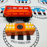 Orange Cargo Car with Egg Cargo Wooden - Used